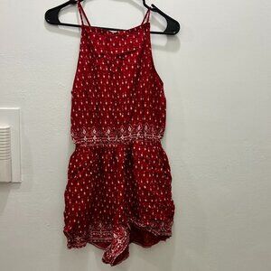 Paisley Patterned Romper